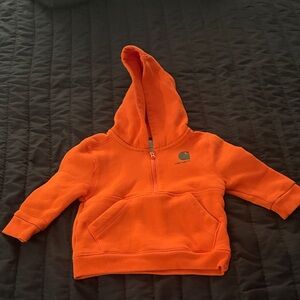 Carhartt infant Bright Orange Hoodie